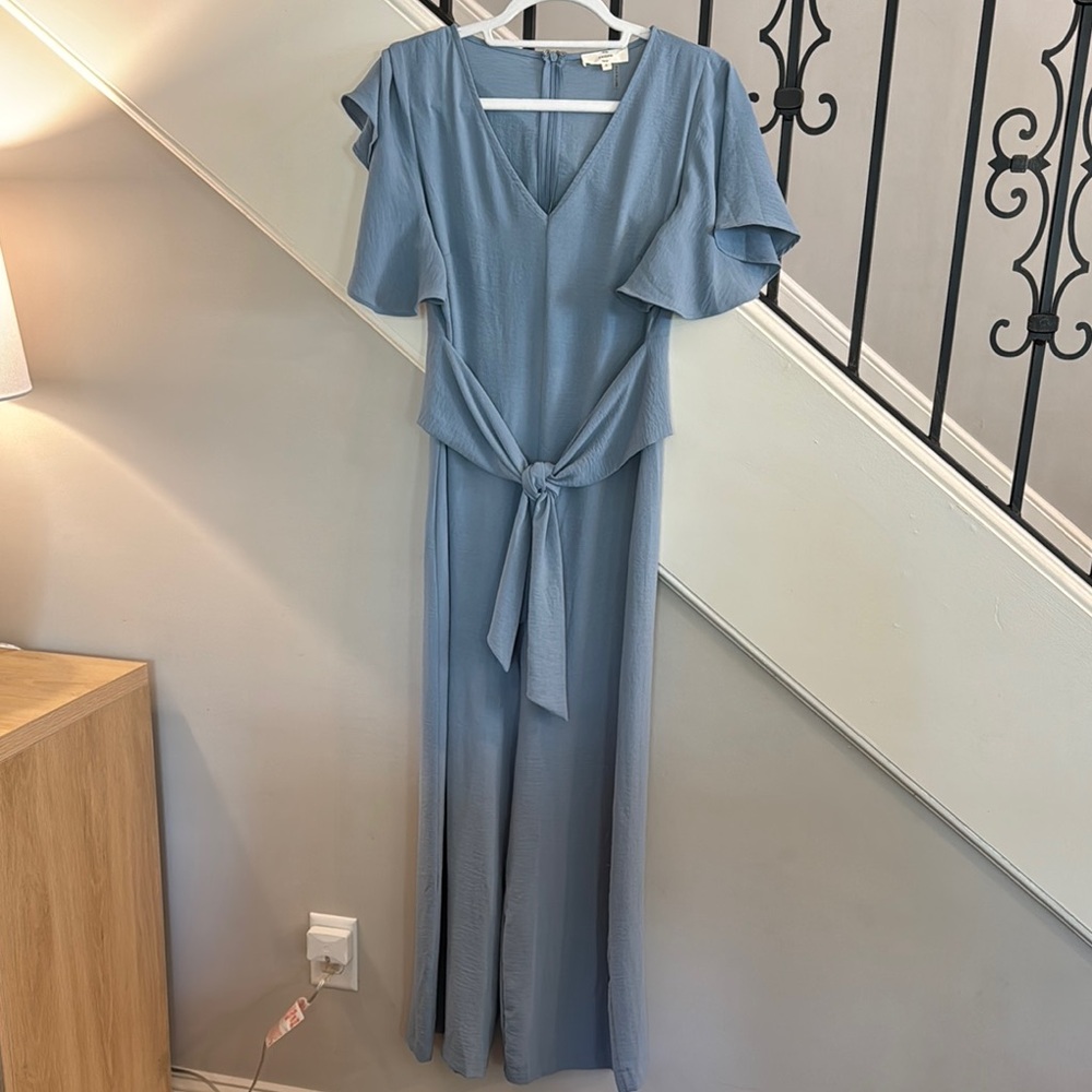 Elegant Blue Jumpsuit